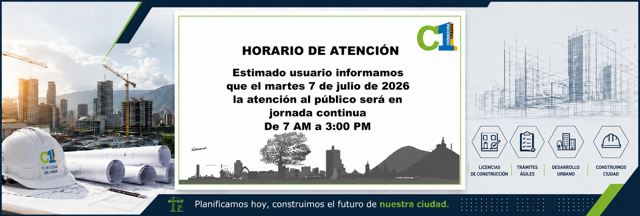 HORARIO DE ATENCIÓN